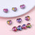 20 Pieces Glass Heart Shape Beads