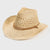 2022 Solid Color Sunscreen Sunshade Cowboy Handmade Straw Hat