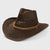 2022 Solid Color Sunscreen Sunshade Cowboy Handmade Straw Hat