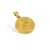 20mm 304 Stainless Steel 18K Gold Plated Constellation Pendant