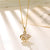 Korean Women Animal Titanium Steel Diamond Inlay Necklaces