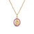 IG Style Gold Plated Copper Inlay Necklaces