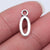 26 Pieces Per Pack Simple Style Letter Metal Plating Pendant Jewelry Accessories