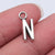 26 Pieces Per Pack Simple Style Letter Metal Plating Pendant Jewelry Accessories