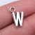 26 Pieces Per Pack Simple Style Letter Metal Plating Pendant Jewelry Accessories