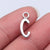 26 Pieces Per Pack Simple Style Letter Metal Plating Pendant Jewelry Accessories