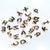 26PCs Per Pack Hole 1~1.9mm Alloy Letter Pendant