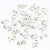 26PCs Per Pack Hole 1~1.9mm Alloy Letter Pendant