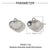 3 PCS/Package 13 * 12mm 13 * 14mm 16 * 18 Mm 201 Stainless Steel 18K Gold Plated Clouds Round Heart Shape Polished Pendant