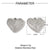 3 PCS/Package 13 * 12mm 13 * 14mm 16 * 18 Mm 201 Stainless Steel 18K Gold Plated Clouds Round Heart Shape Polished Pendant