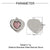 3 PCS/Package 13 * 12mm 13 * 14mm 16 * 18 Mm 201 Stainless Steel 18K Gold Plated Clouds Round Heart Shape Polished Pendant