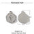 3 PCS/Package 14*14mm 4*11mm 9*22mm 201 Stainless Steel 18K Gold Plated Arrow Strawberry Gourd Polished Pendant