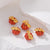 3 PCS/Package 2*2cm Alloy Pumpkin Pendant