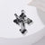 3 Pieces Diameter 3mm Hole Under 1mm Alloy Letter Pendant