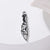 3 Pieces Diameter 3mm Hole Under 1mm Alloy Letter Pendant