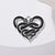 3 Pieces Diameter 3mm Hole Under 1mm Alloy Letter Pendant