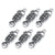 30pcs Beach Simple Style Conch Shell Fish Alloy Plating Pendant Jewelry Accessories