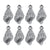 30pcs Beach Simple Style Conch Shell Fish Alloy Plating Pendant Jewelry Accessories