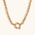 316L Stainless Steel  18K Gold Plated Simple Style Geometric Necklace