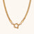 316L Stainless Steel  18K Gold Plated Simple Style Geometric Necklace