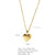 316L Stainless Steel  Copper Gold Plated Simple Style Classic Style Plating Constellation Pendant Necklace