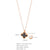 316L Stainless Steel  Simple Style Plating Inlay Four Leaf Clover Shell Pendant Necklace