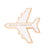 3D Three-dimensional Aircraft Shape Brooch Creative Space Fighter Alloy Model Badge Clothes Backpack Accessories