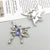 4 Models Each Model 1, 4/Pack Alloy Butterfly Pendant