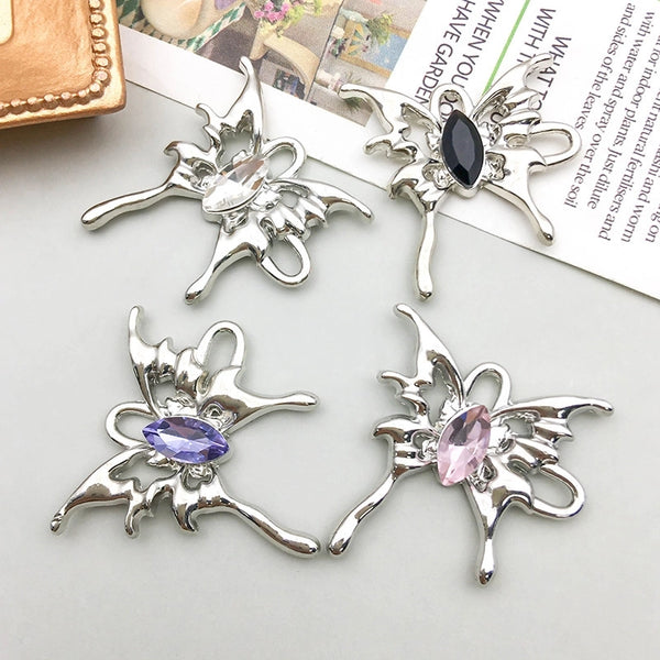 4 Models Each Model 1, 4/Pack Alloy Butterfly Pendant