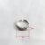 925 Sterling Silver Geometric Silver Polishing Rings