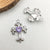 5 Models Each Model 1, 5/Pack 18*25mm Zinc Alloy Cross Heart Shape Pendant