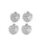 5 PCS/Package 14*16MM 304 Stainless Steel Heart Shape Pendant