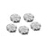 5 PCS/Package 24 * 35mm 27*26mm 31*32mm 304 Stainless Steel Leaves Heart Shape Flower Pendant