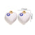 5 PCS/Package 304 Stainless Steel Heart Shape Pendant