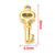 5 PCS/Package 304 Stainless Steel Key Pendant