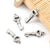 5 PCS/Package 304 Stainless Steel Key Pendant