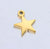 5 PCS/Package 304 Stainless Steel Star Moon Pendant