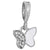 5 PCS/Package Alloy Artificial Pearls Rhinestones Shell Heart Shape Flower Butterfly Polished Pendant Beads