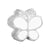 5 PCS/Package Alloy Artificial Pearls Rhinestones Shell Heart Shape Flower Butterfly Polished Pendant Beads