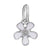 5 PCS/Package Alloy Artificial Pearls Rhinestones Shell Heart Shape Flower Butterfly Polished Pendant Beads