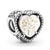 5 PCS/Package Alloy Artificial Pearls Rhinestones Shell Heart Shape Flower Butterfly Polished Pendant Beads