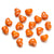 5 PCS/Package Arylic Solid Color Beads