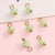 5 PCS/Package Diameter 4mm Glass Round Pendant Beads