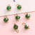 5 PCS/Package Diameter 4mm Glass Round Pendant Beads