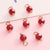 5 PCS/Package Diameter 4mm Glass Round Pendant Beads