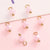 5 PCS/Package Diameter 4mm Glass Round Pendant Beads