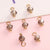 5 PCS/Package Diameter 4mm Glass Round Pendant Beads