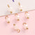 5 PCS/Package Diameter 4mm Glass Round Pendant Beads