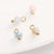 5 PCS/Package Diameter 4mm Natural Stone Opal Round Pendant Beads