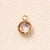 5 Pcs/Package 14x10mm Hole 2~2.9mm 304 Stainless Steel K9 Glass Lucky Stone Birthstone 18K Gold Plated Simple Solid Color Transparent Polished Pendant